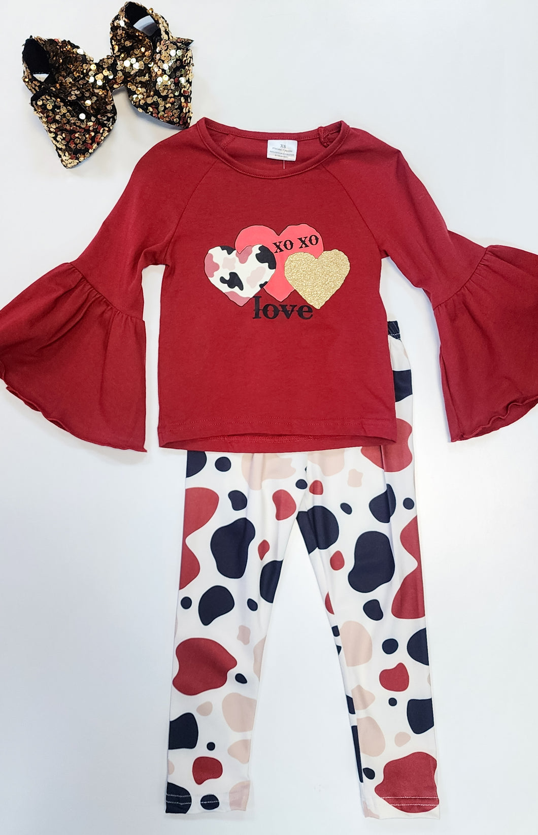 Lovin Cow Print Set