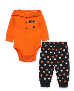 Pumpkin Bodysuit Set