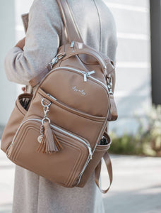 Chai Latte Boss Plus Backpack Diaper Bag