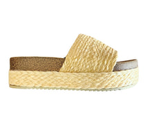 Raffia Platform Sandal