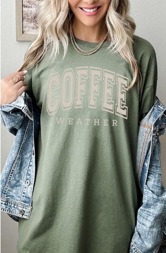 Coffee Weather Tee