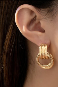 Intertwined Hoop Earrings