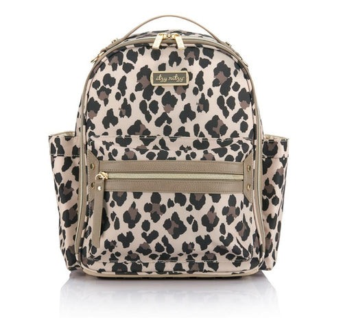 Leopard Itzy Mini Diaper Bag