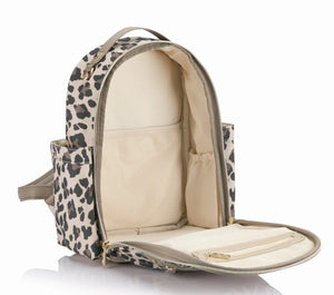 Leopard Itzy Mini Diaper Bag
