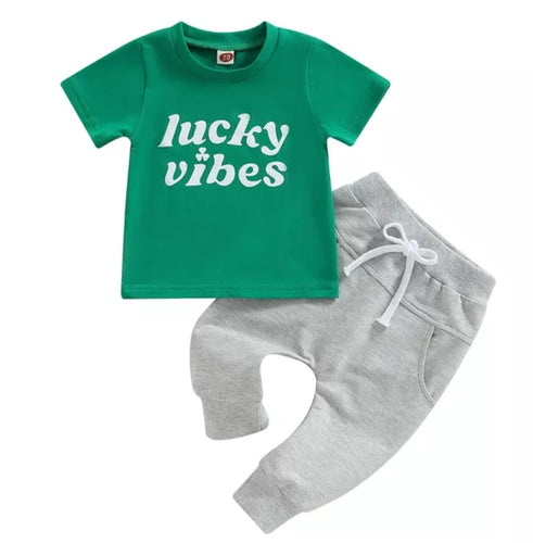 Lucky Vibes Jogger Set